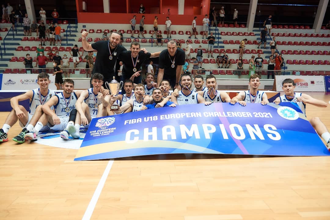 Kosova triumfon në FIBA European Challenger U18